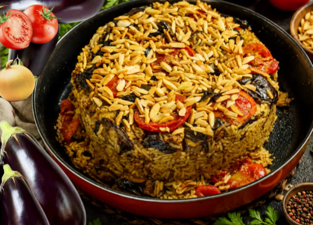 مقلوبة الباذنجان