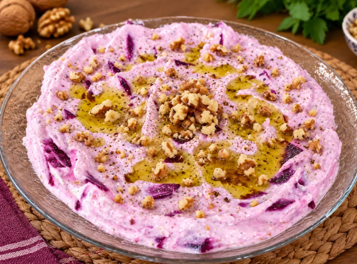 جبنة كريمي بالبنجر (الشمندر )