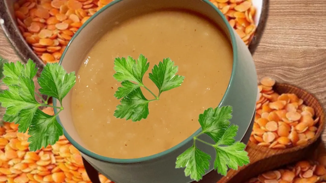 شوربة العدس الاصفر