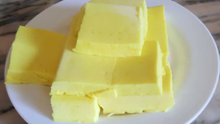 جبنة الشيدر المطبوخة