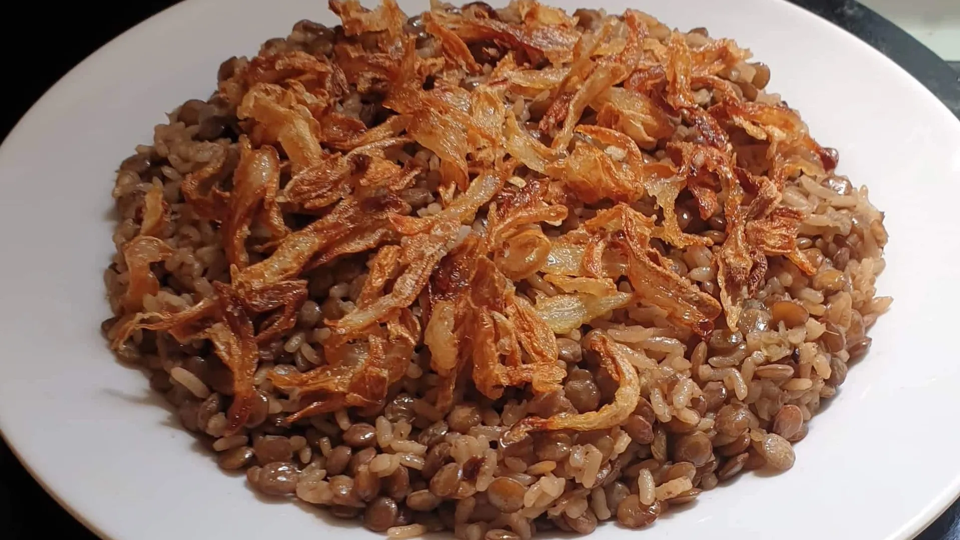 مجدرة ارز مدردرة