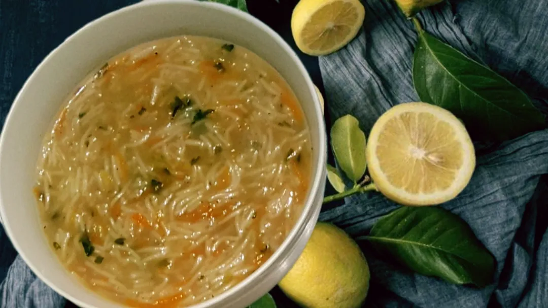شوربة الخضار بالشعيرية