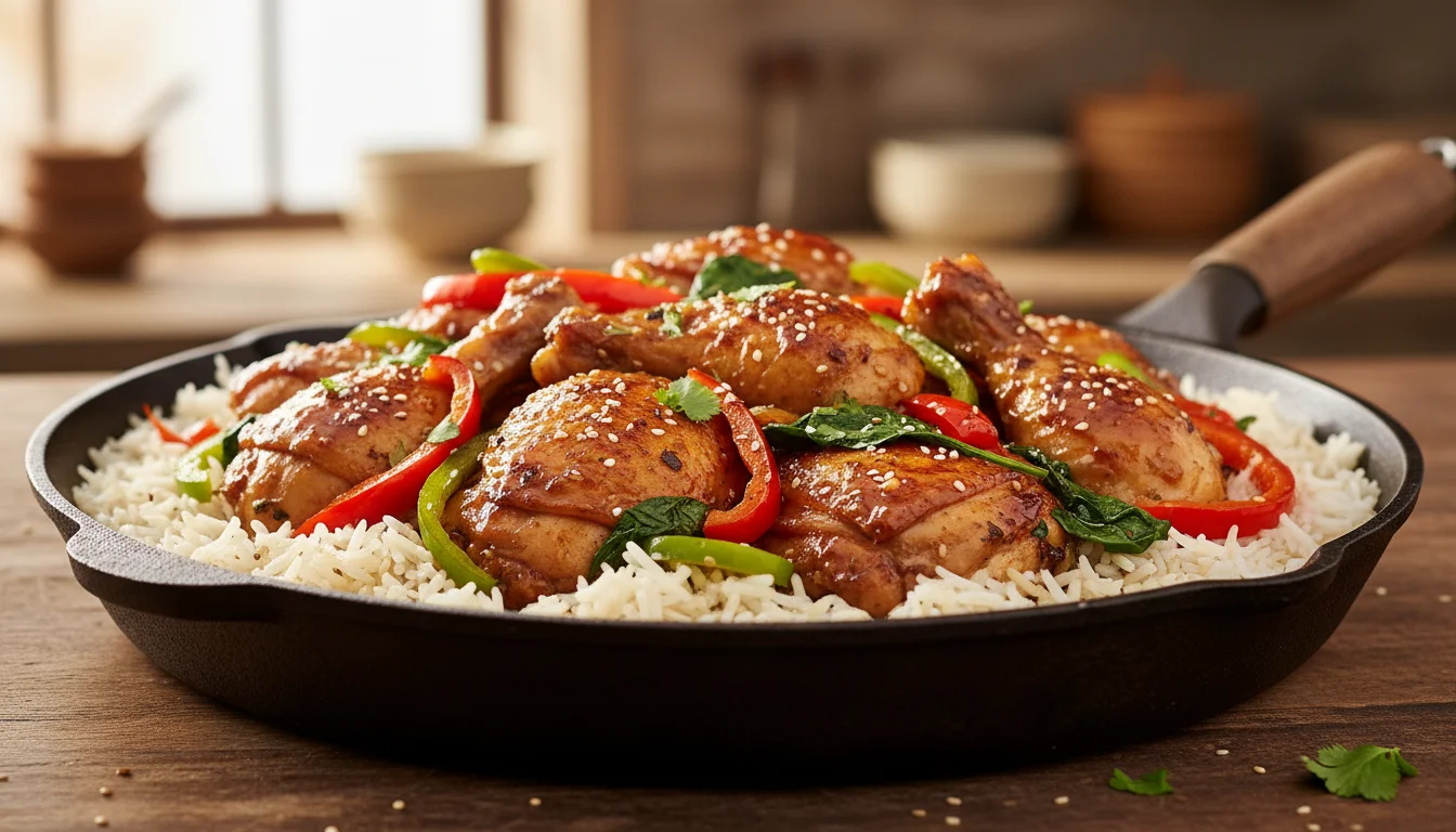 Honey Garlic Chicken Stir-Fry