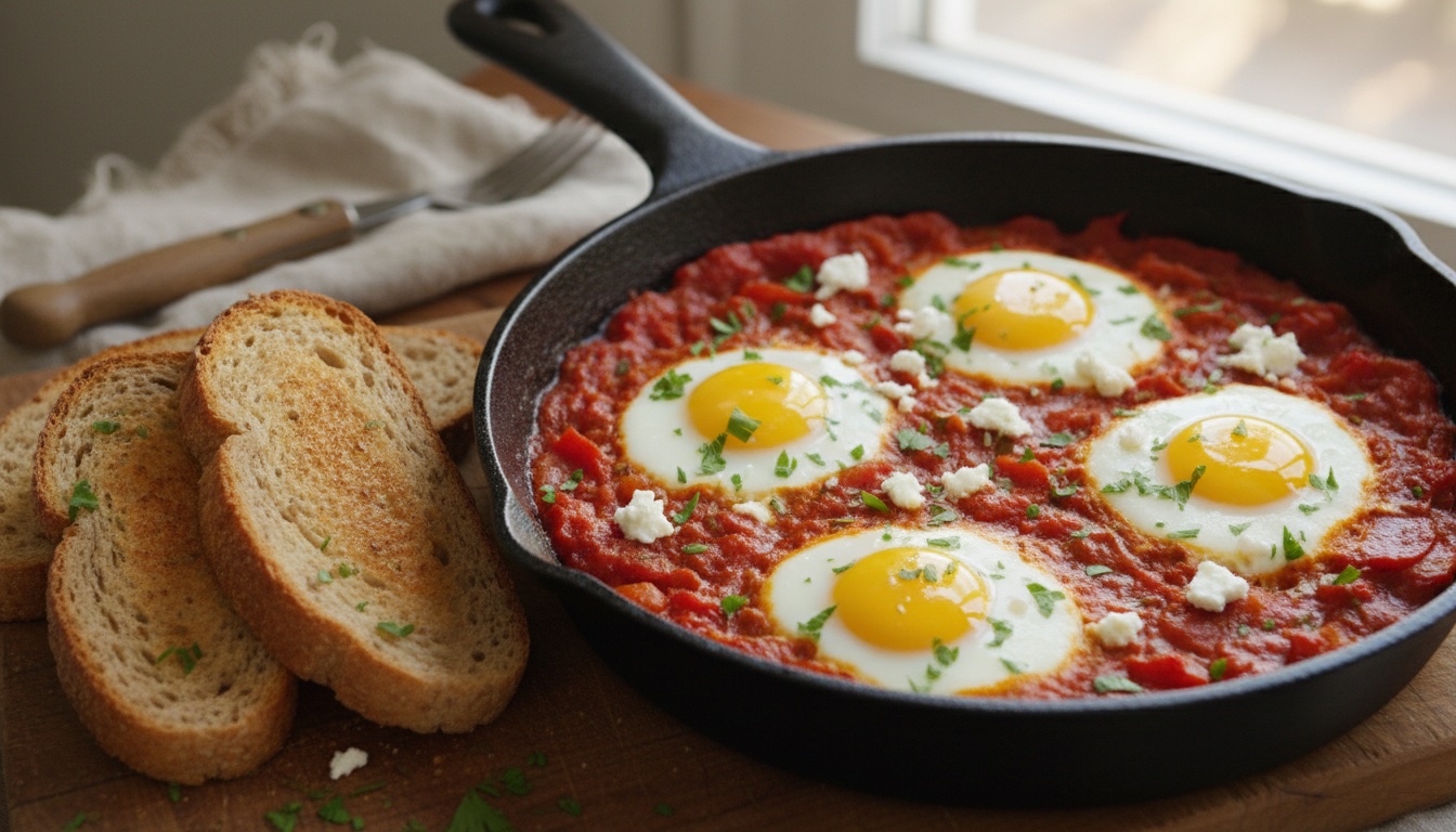 Goat Cheese Shakshuka