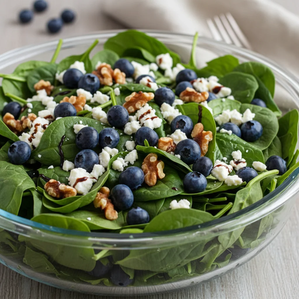 Spinach & Blueberry Superfood Salad