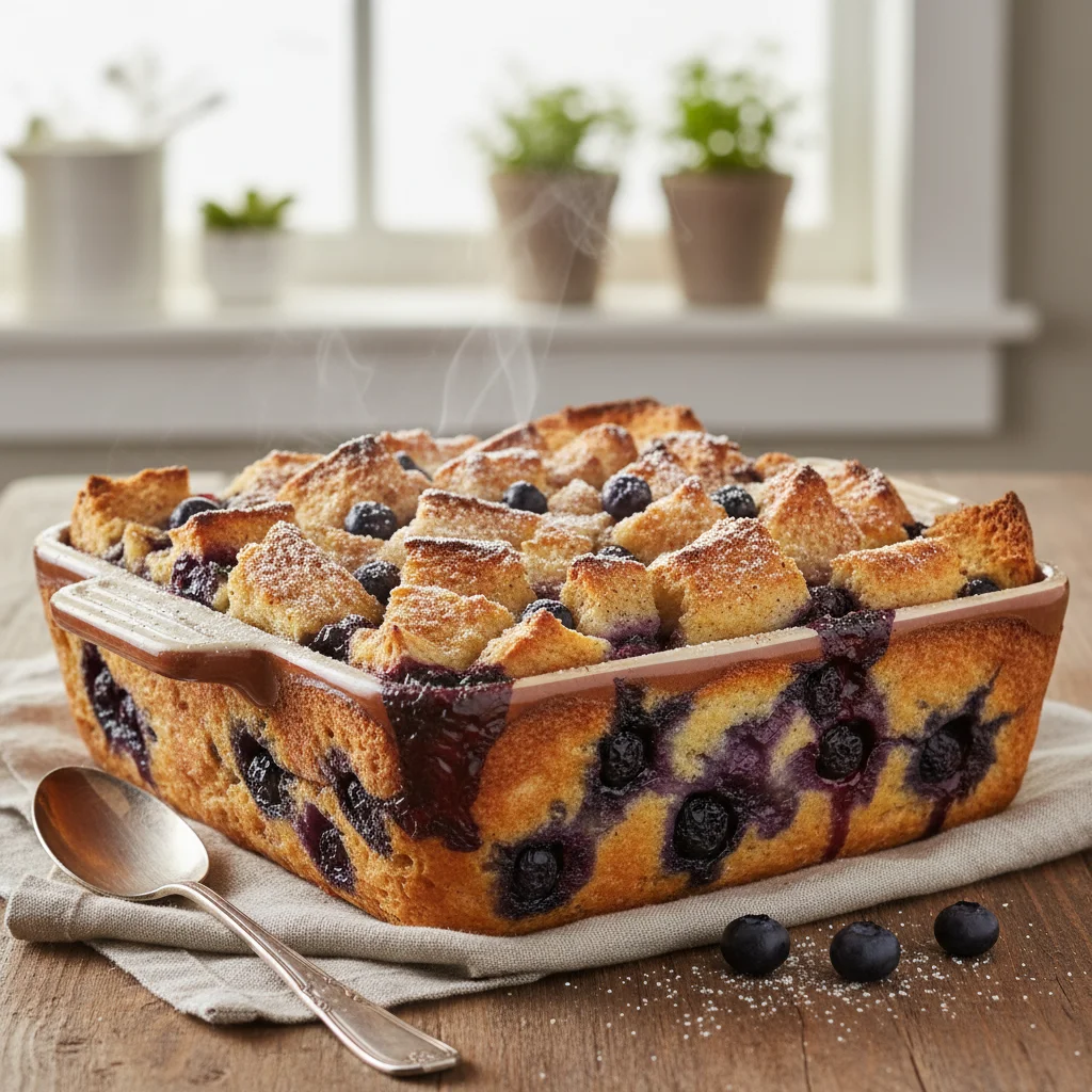Baked Blueberry French Toast Casserole