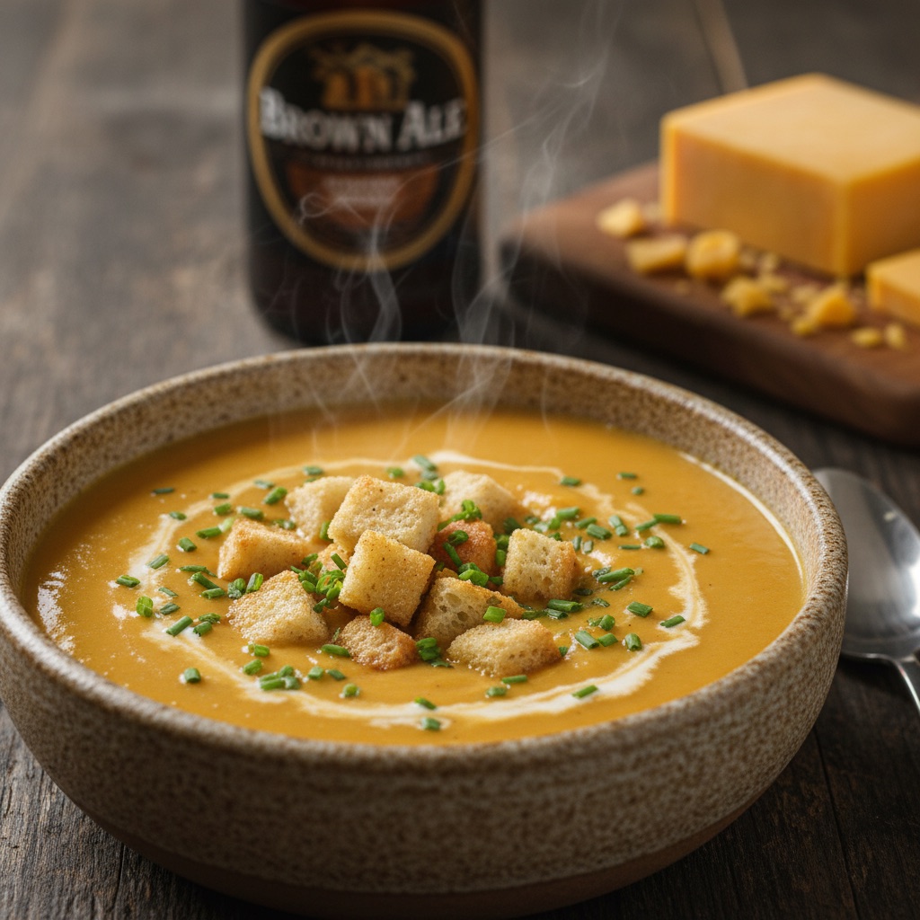 Rich & Mature Cheddar Ale Soup