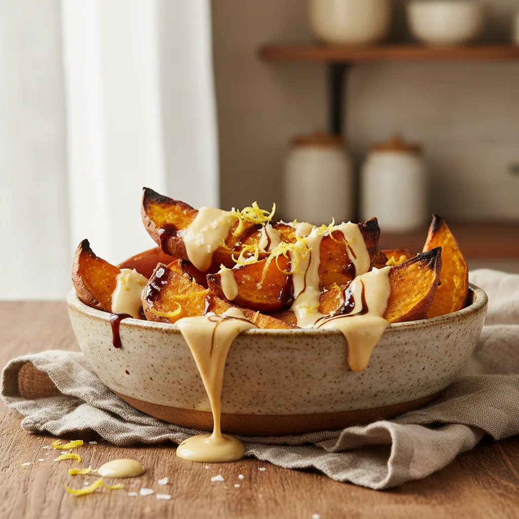 Rychlá citronová tahini zálivka