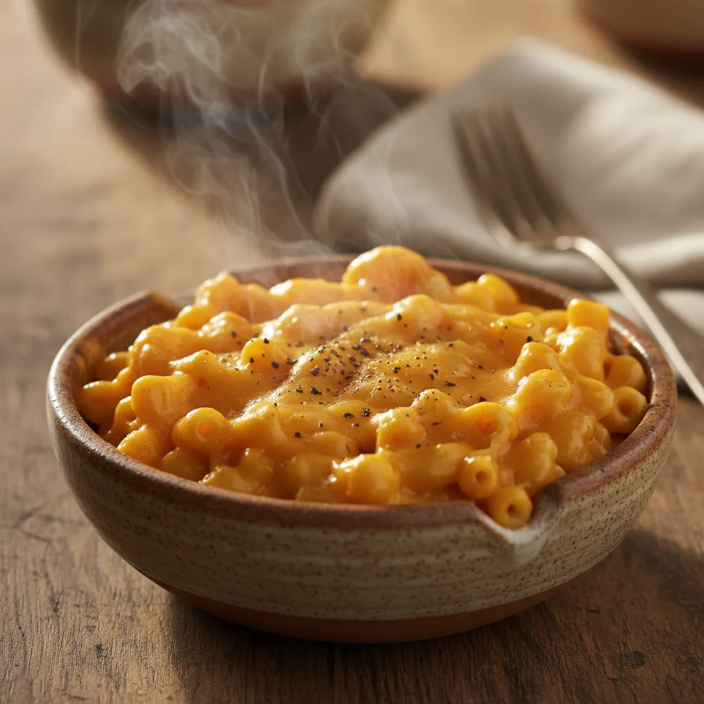 Täydellisen kermainen makaronijuusto