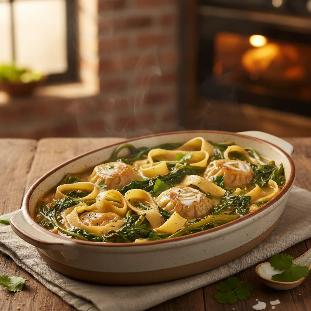 키토 분해 만두 & 국수 오븐 구이