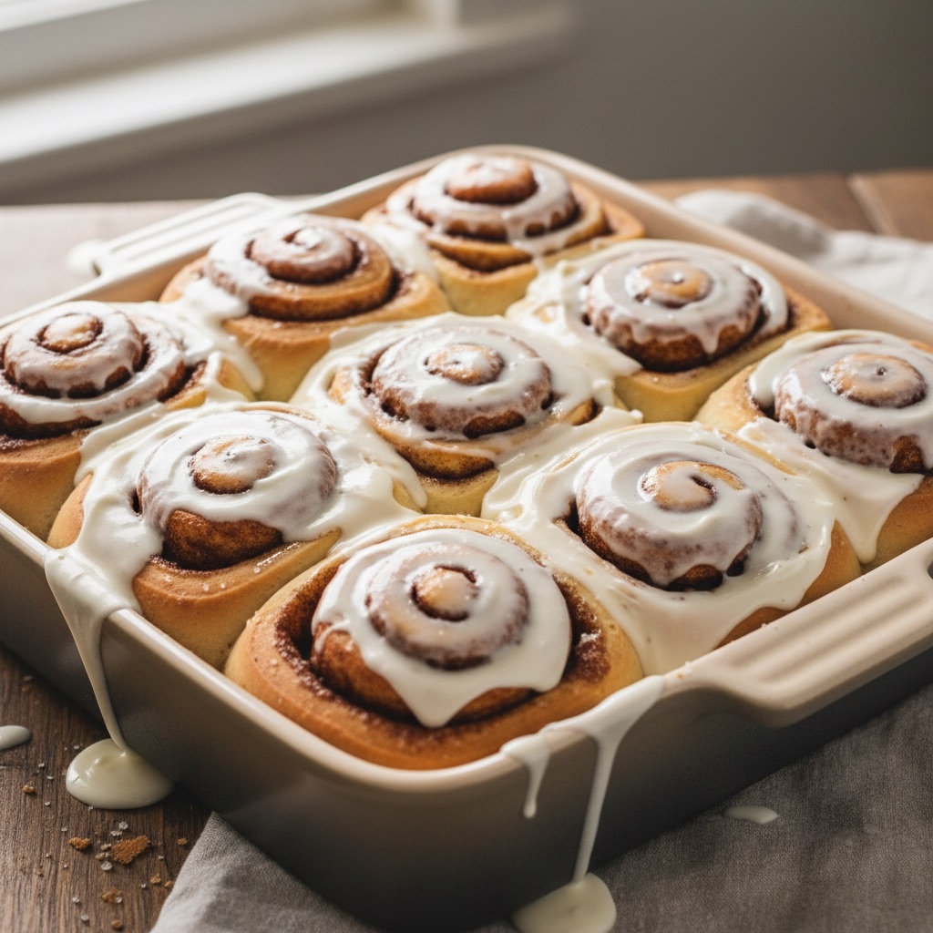 Girelle alla Cannella Morbide e Veloci (Senza Lievito)