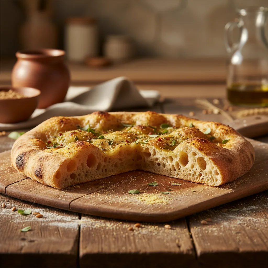 100% Vollkorn-Sauerteig-Pizzateig