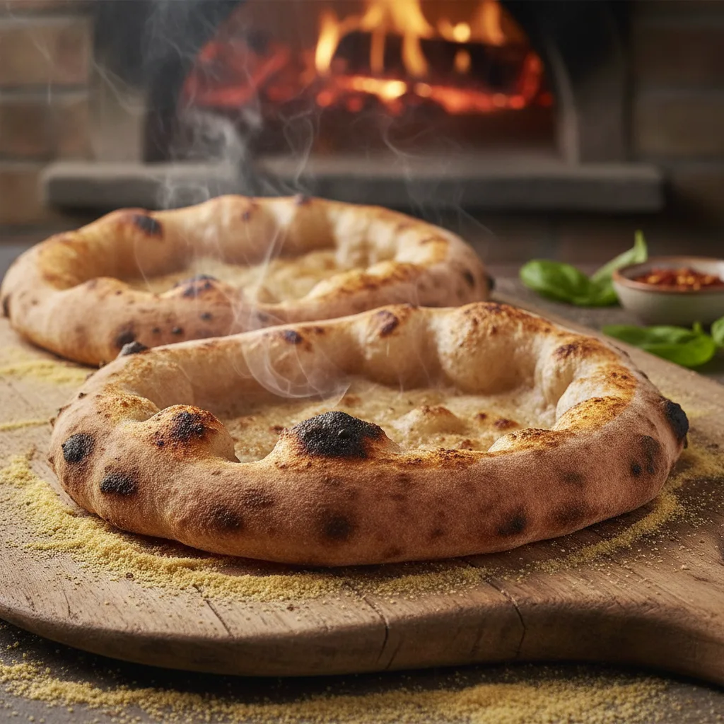 Hurtigt-hævende 100% fuldkornssurdejspizzabund