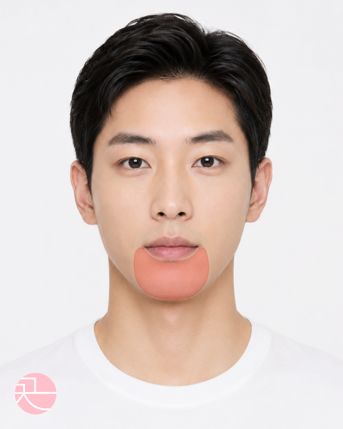 1 제모부위표기_앞턱