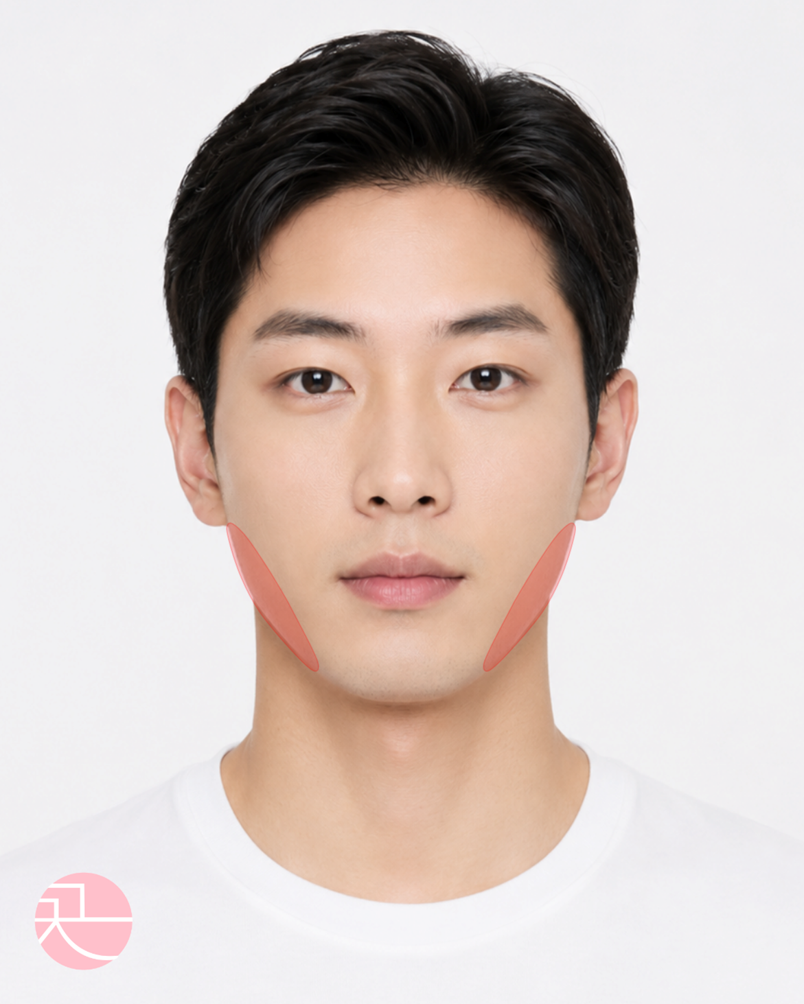 1 제모부위표기_앞턱