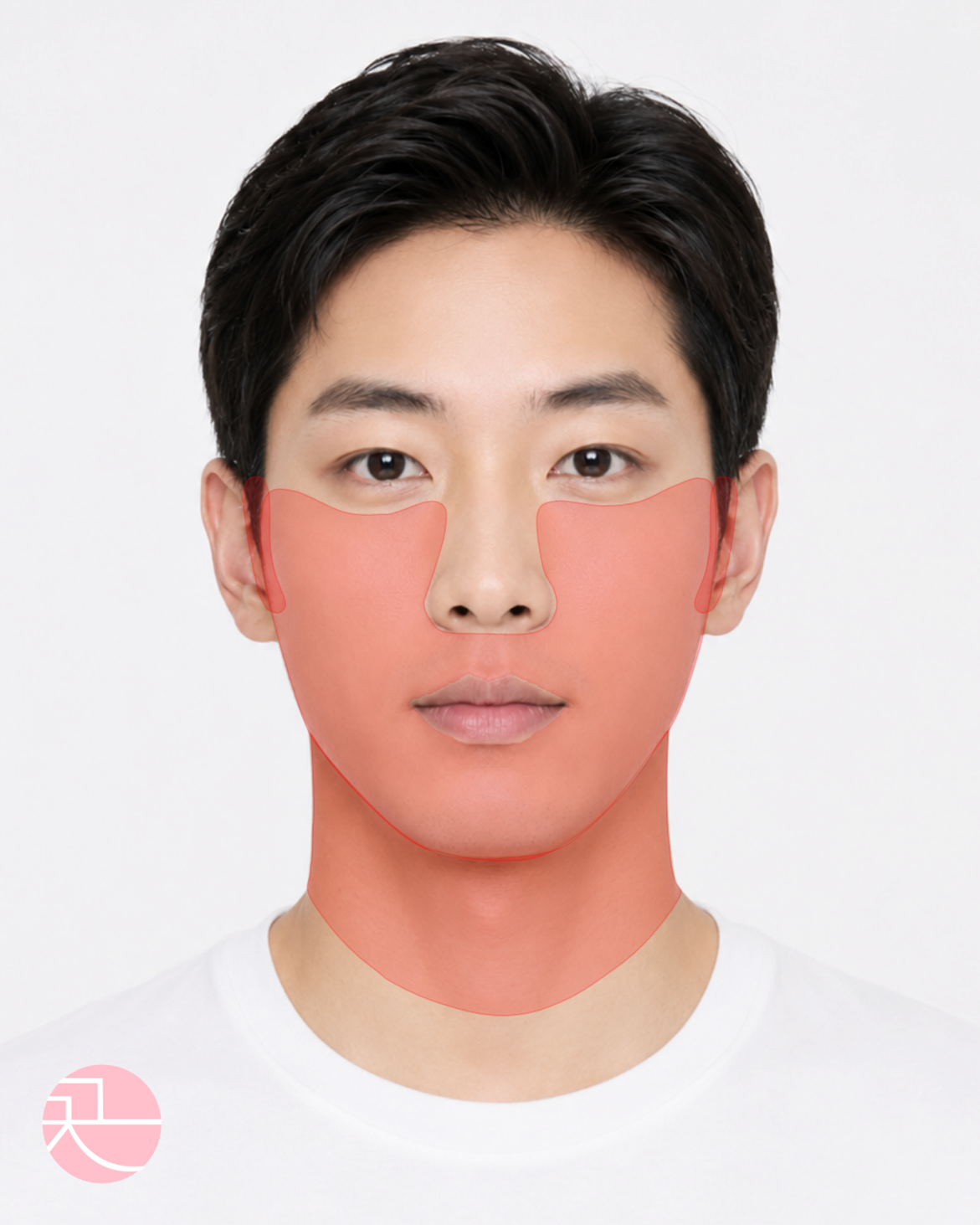 1 제모부위표기_앞턱