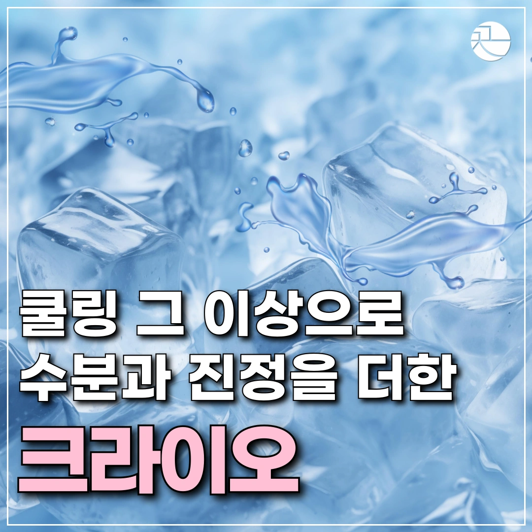 [붓기나 멍, 진정에 좋은] 크라이오 관리