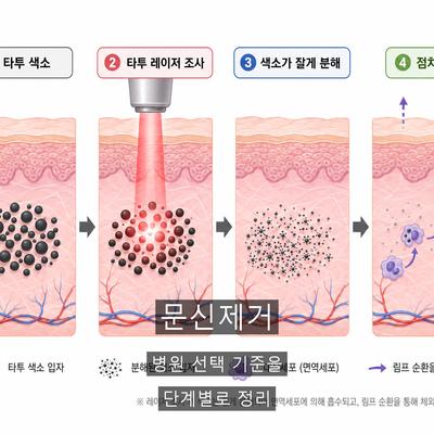 문신제거 병원 선택, 상담·시술 설계·사후 관리에서 확인할 기준 이미지 1