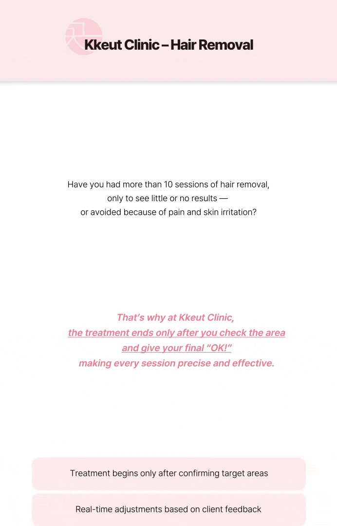 Apogee Elite Plus! เลเซอร์กำจัดขนสำหรับผู้หญิง (มีแพทย์หญิงประจำทุกวัน) 상세 이미지