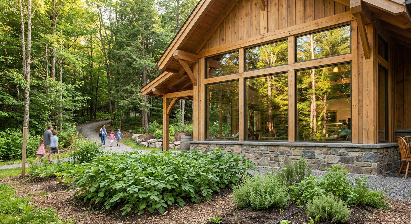 Children enjoying nature