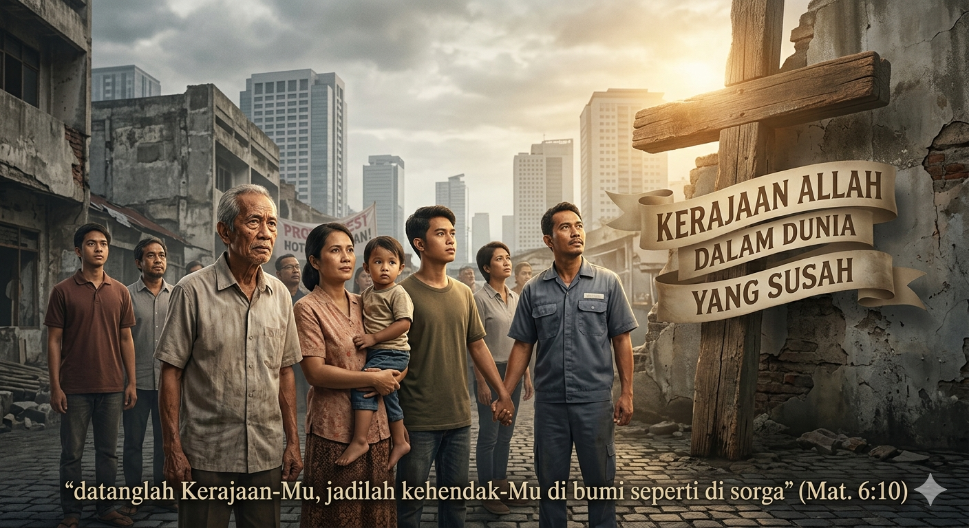KERAJAAN ALLAH DALAM DUNIA YANG SUSAH