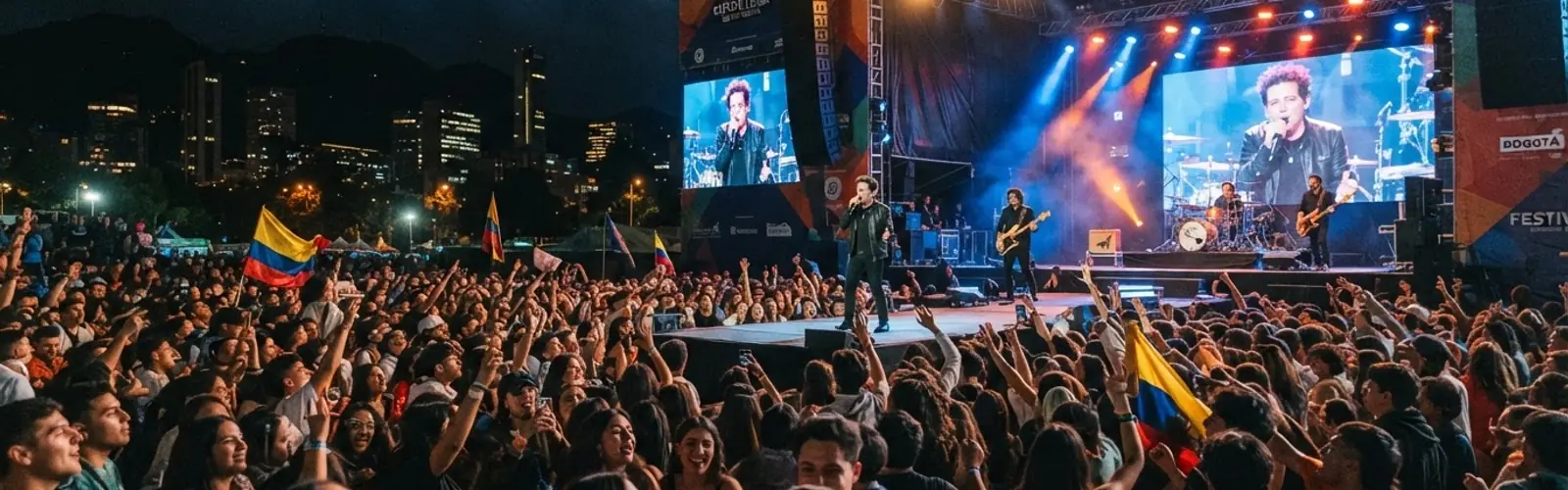 Festival Cordillera 2026 en Bogotá con artistas como Andrés Calamaro y Sean Paul