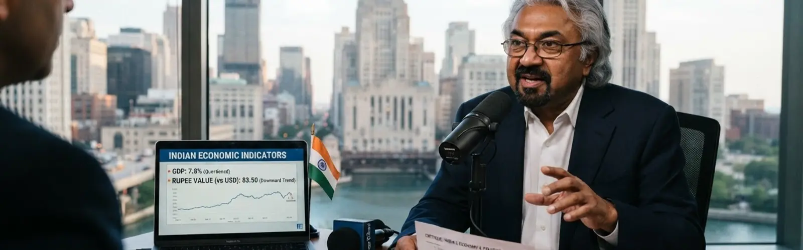 Sam Pitroda's critique of India's economic performance and political direction