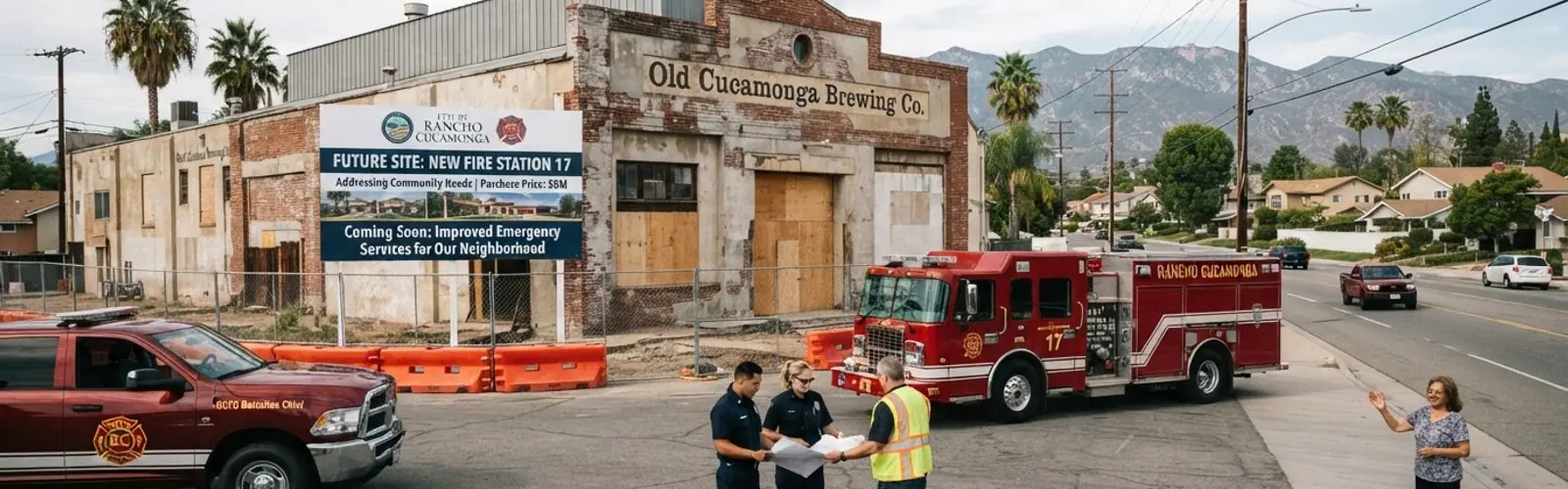 Rancho Cucamonga purchases brewery for $8M to build new fire station