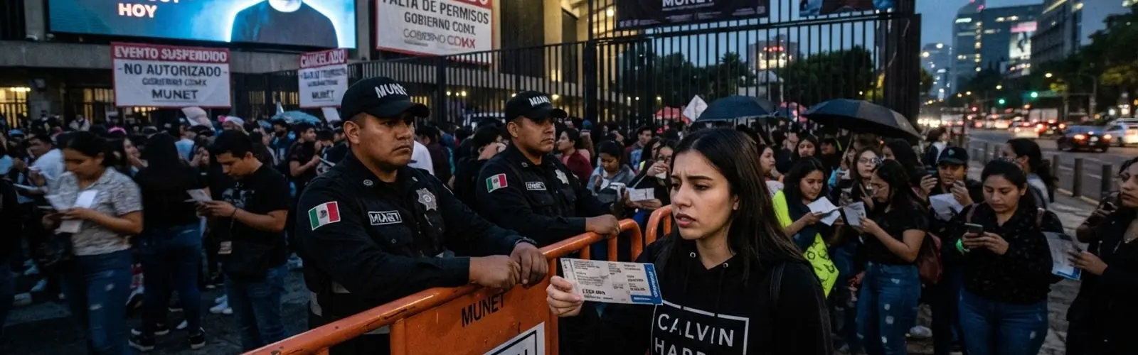 Disputa sobre la autorización de los conciertos de Calvin Harris en Mexico City