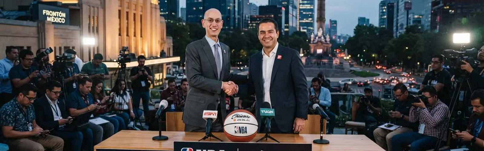 La NBA y la casa de apuestas Caliente.mx firman una alianza de marketing en México