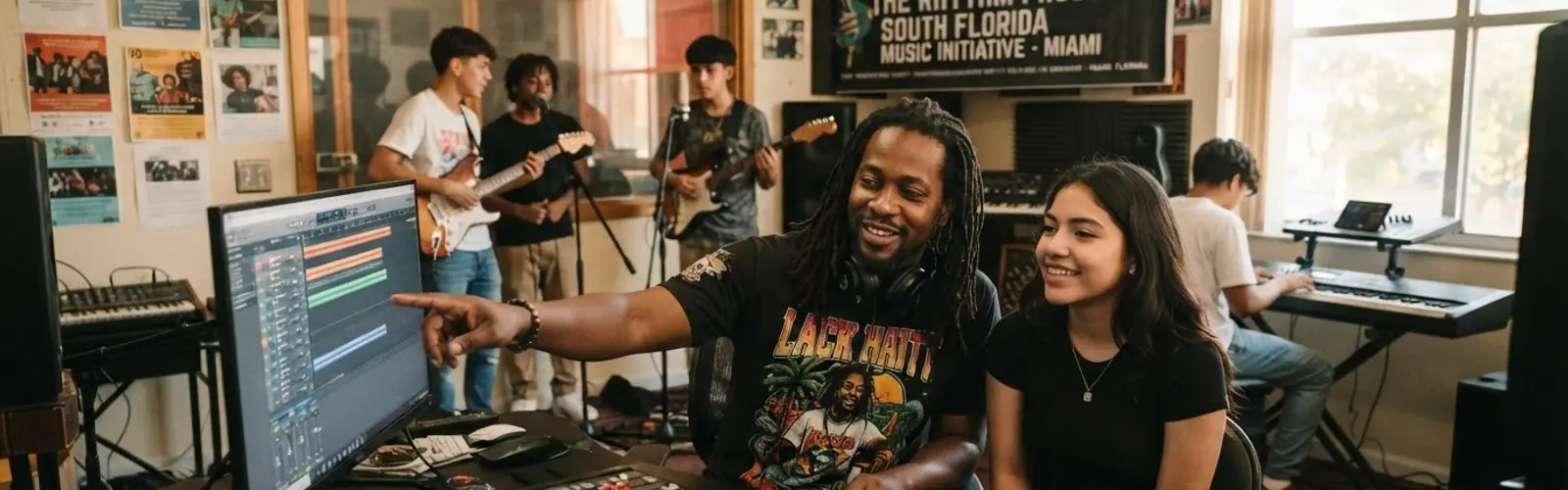 Role of the local music industry in creating community opportunities in South Florida