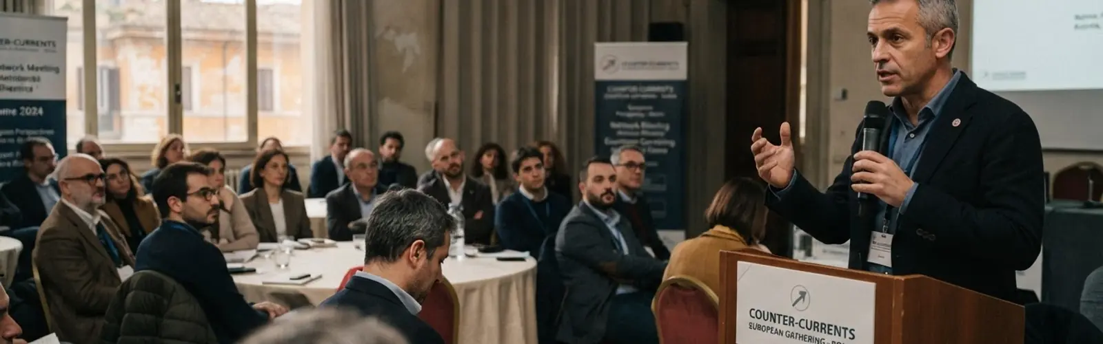 Raduno europeo del network 'Counter-Currents' a Roma