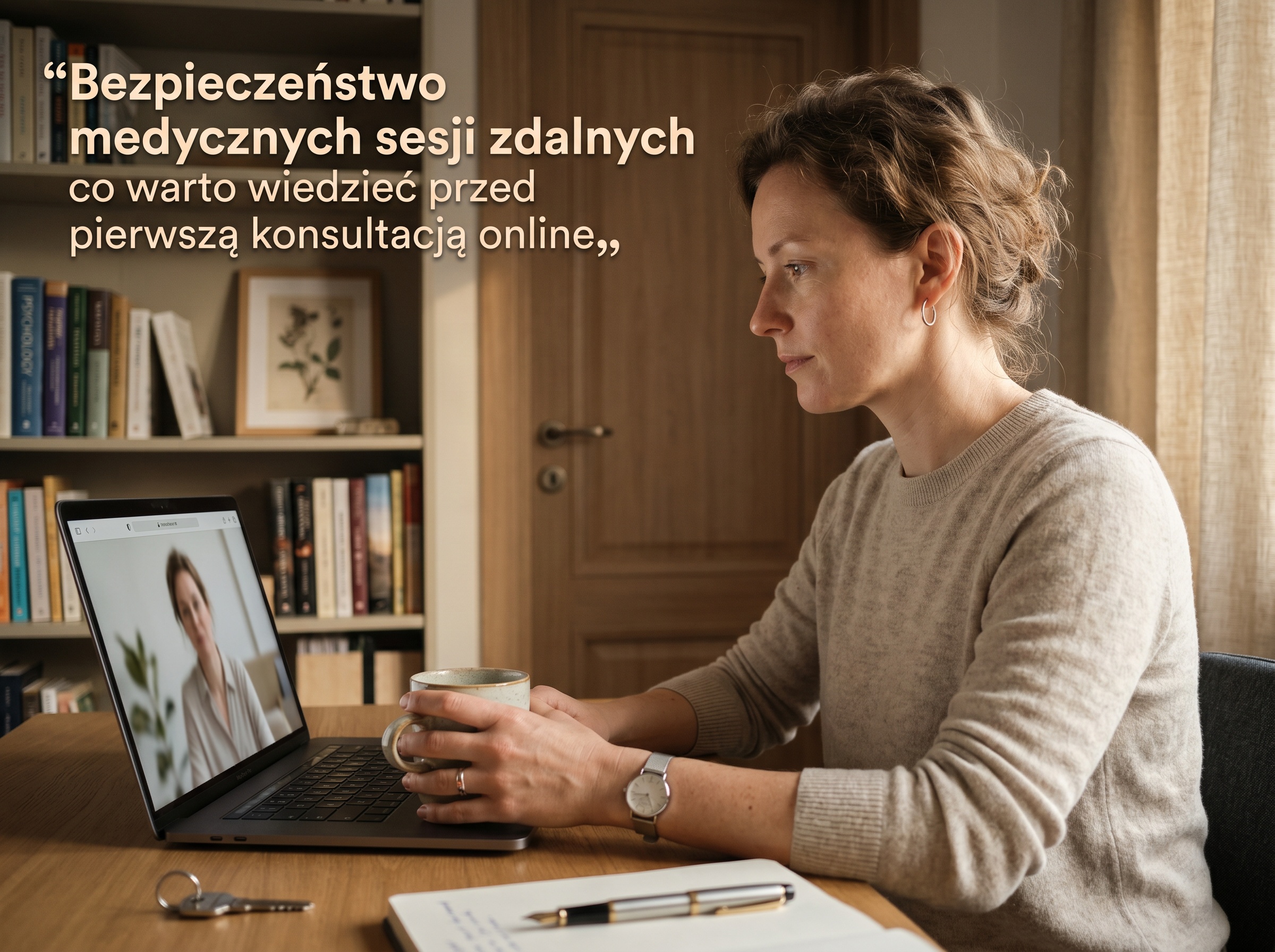 Zdalna sesja u psychologa lub psychiatry. Co prawo gwarantuje, a o co musisz zapytać sam.