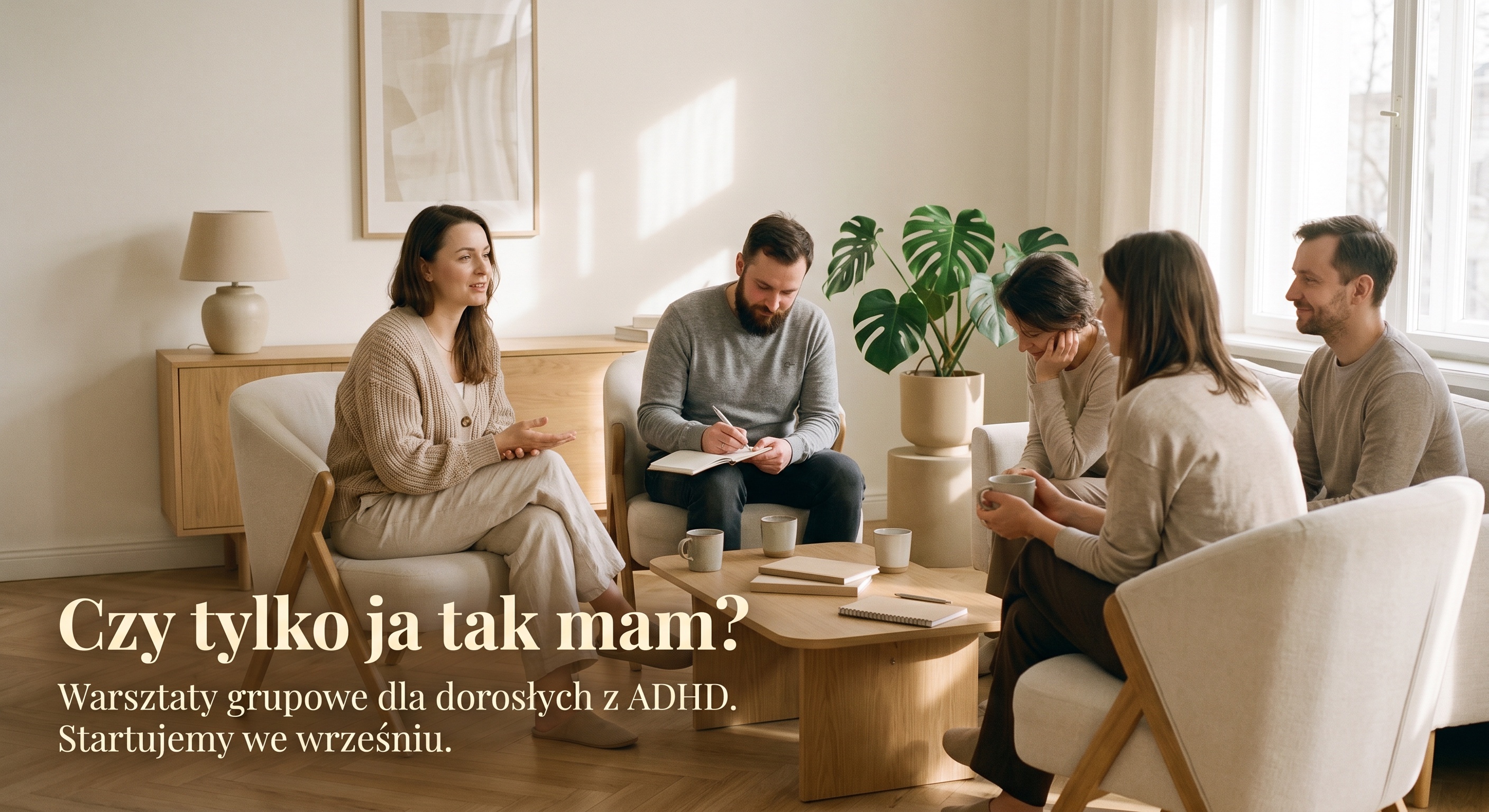 Warsztaty grupowe dla dorosłych z ADHD startują we wrześniu. Dlaczego grupa to dobre uzupełnienie diagnozy