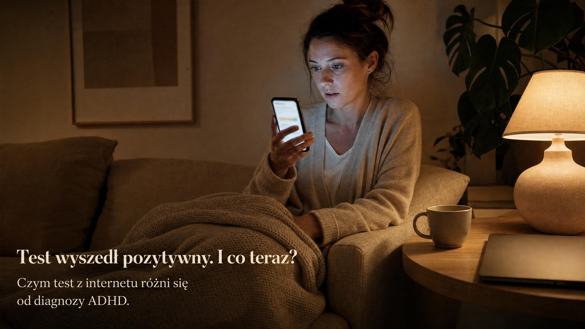 Test na ADHD z internetu wyszedł „pozytywny". Co dalej?