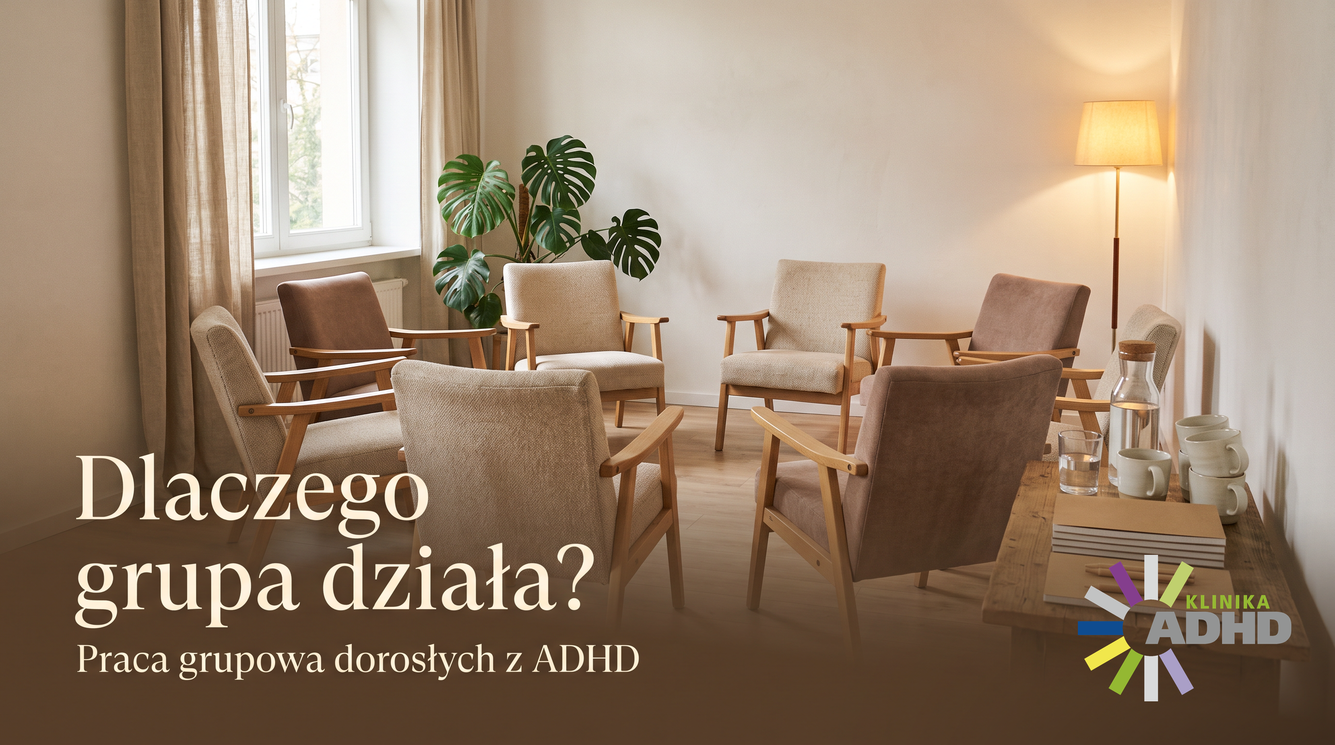 Dlaczego grupa działa? Psycholożka o pracy grupowej dorosłych z ADHD