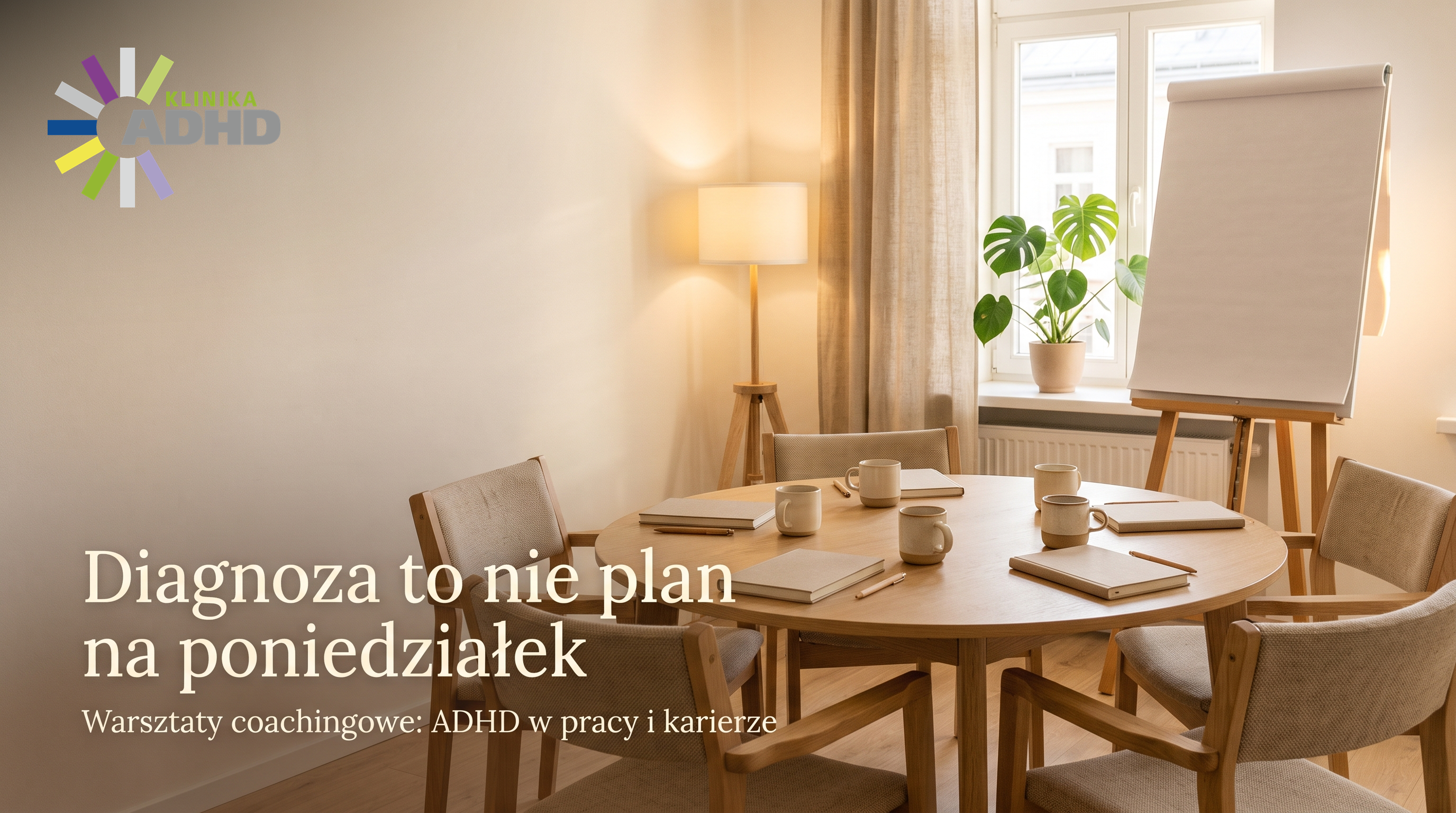 Diagnoza to nie plan na poniedziałek. Coach o warsztatach „ADHD w pracy i karierze"