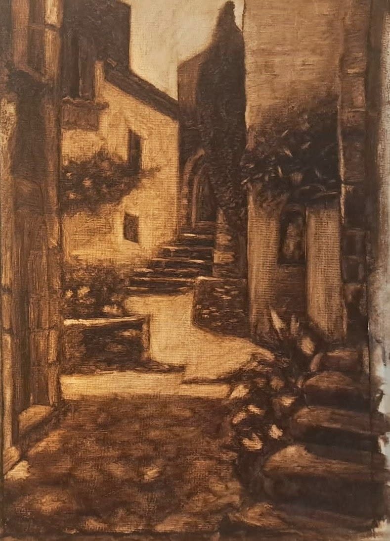 gli allievi di klirò lezioni di pittura arte roma disegno