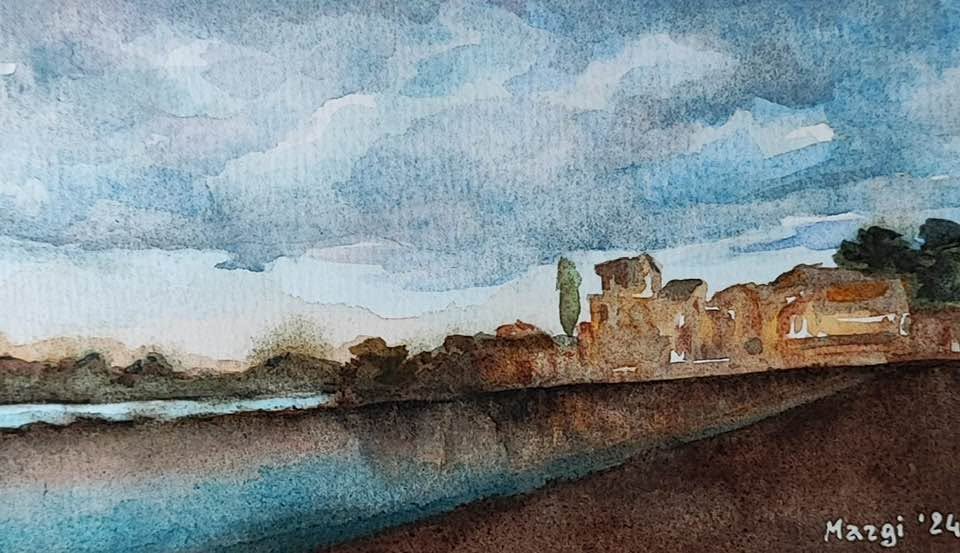 gli allievi di klirò acquerello watercolor lezioni di pittura arte Roma san pietro baldo degli ubaldi