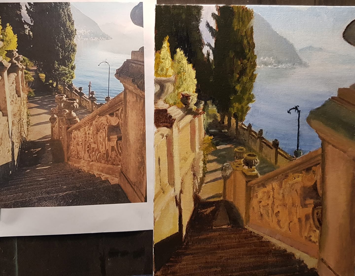 allievi di klirò scuola di pittura lezioni d'arte disegno Roma baldo degli ubaldi