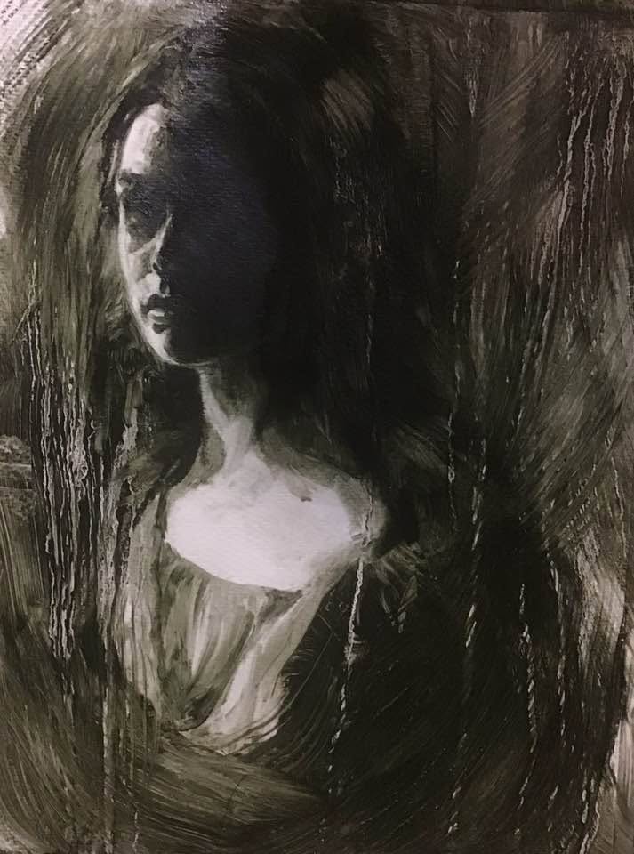 grisaglia, olio, pittura ad olio, arte, klirò, clizia omarini