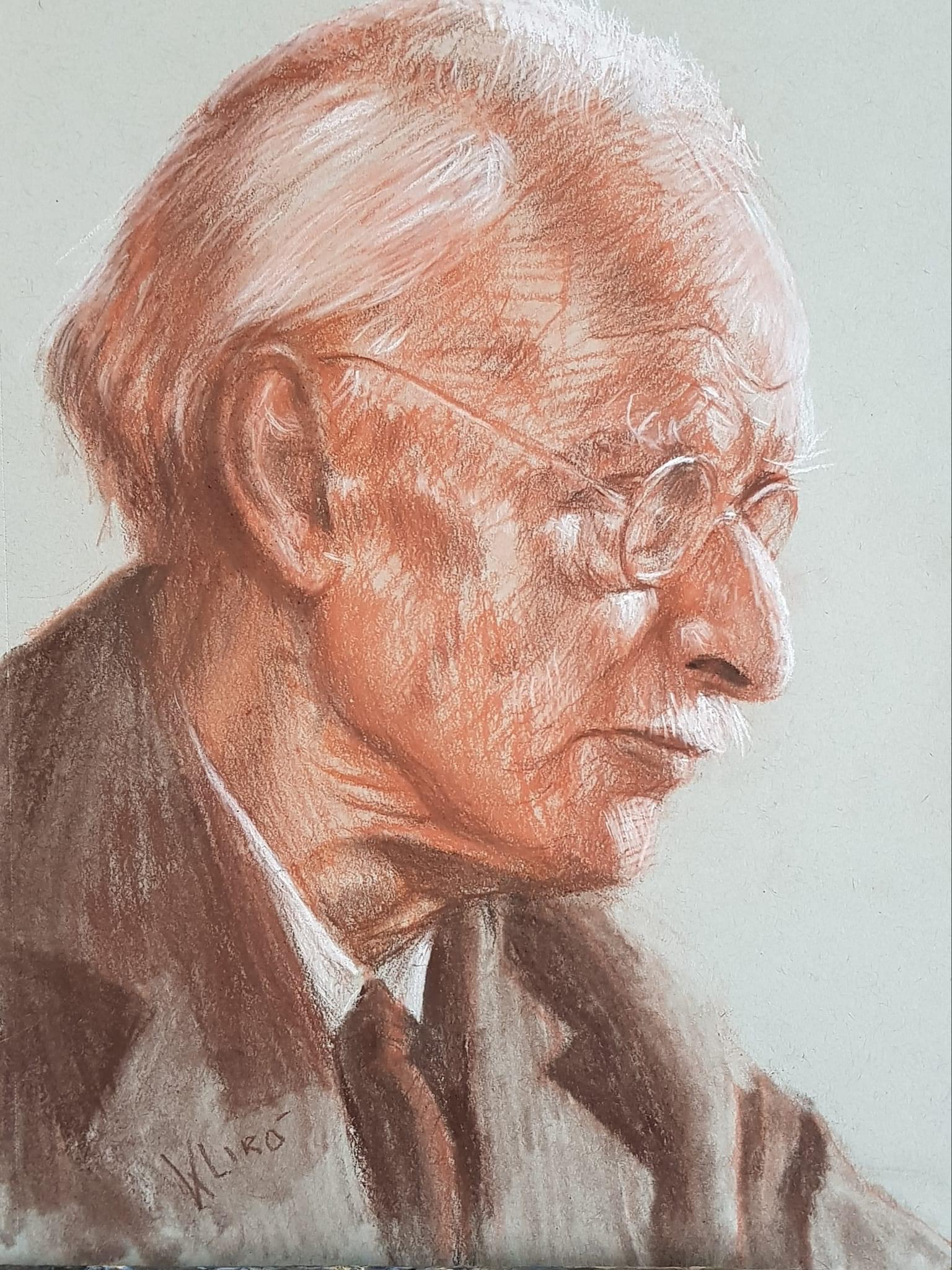 Carl Jung portrait klirò