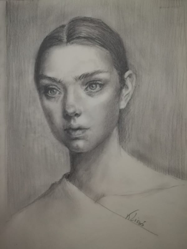 drawing pencil klirò girl