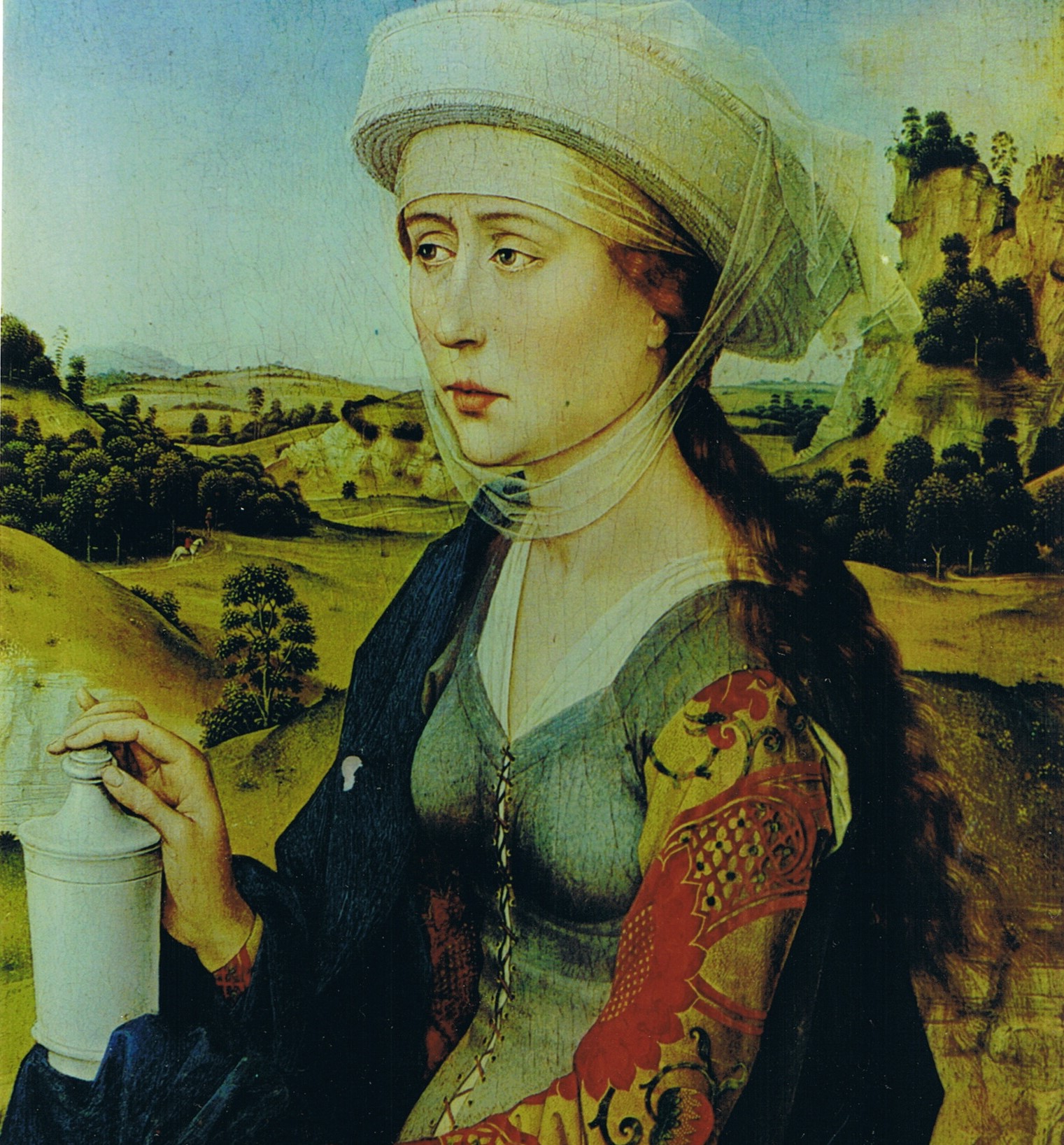 Van Der Weyden  Maddalena Klirò arte falsi d'autore copia