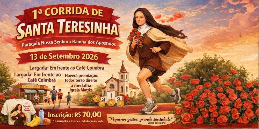 1ª CORRIDA SANTA TERESINHA DE VICENTINA