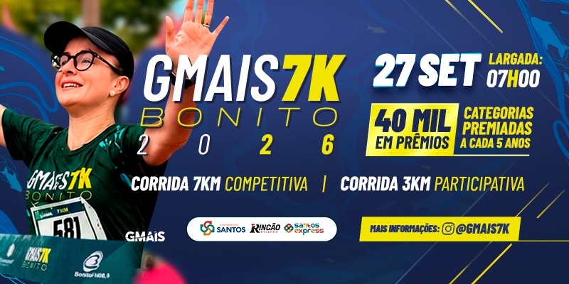 CORRIDA DE RUA GMAIS 7K – 2026