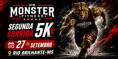 2º CORRIDA MONSTER 5K 2026