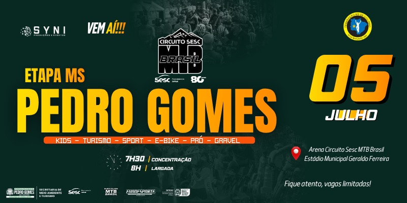 CIRCUITO MTB BRASIL – PEDRO GOMES/MS 2026
