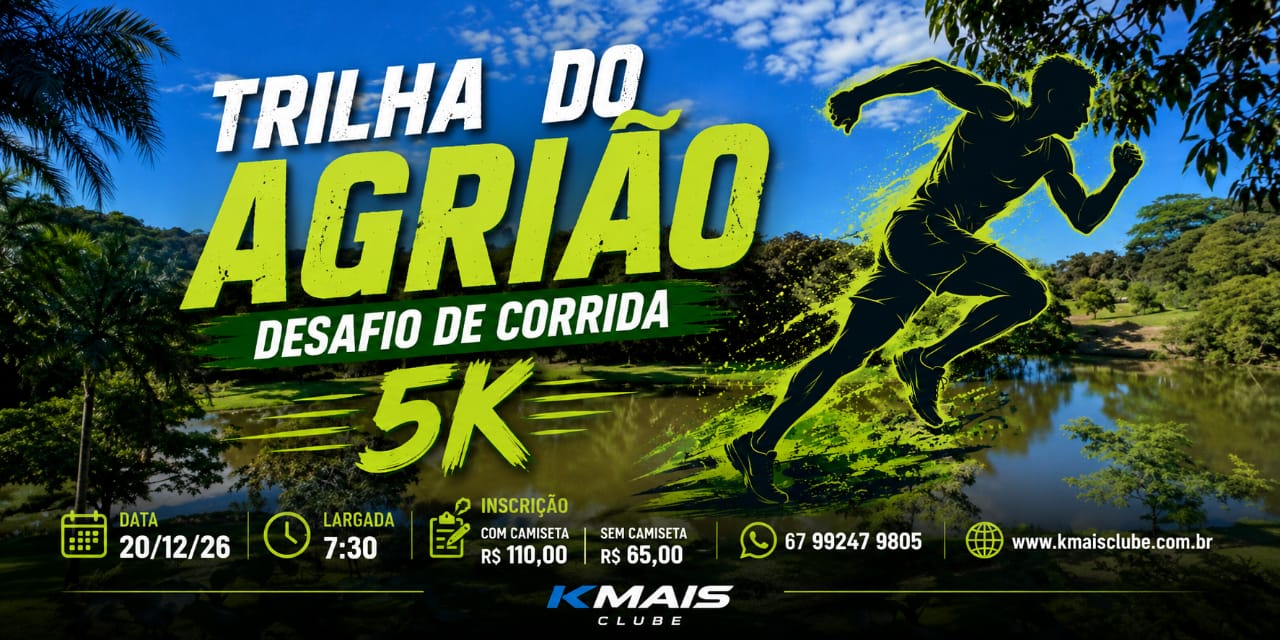 DESAFIO DE CORRIDA TRILHA DO AGRIÃO