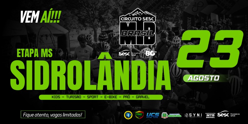CIRCUITO MTB BRASIL – SIDROLÂNDIA 2026